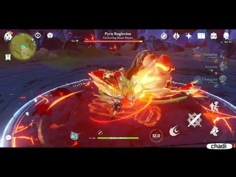 146k Damage Chongyun - Pyro Regisvine Genshin Impact