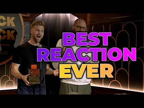 Best reaction to a magic trick