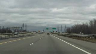 New York State Thruway (Interstate 90 Exits 54 to 57) westbound