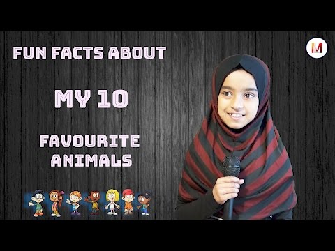 Fun Facts About My 10 Favourite Animals - Aleesa - Little Muslimas