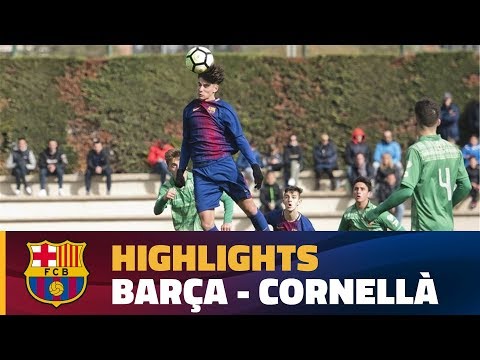 [HIGHLIGHTS] FUTBOL (Juvenil A): FC Barcelona – Cornellà (1-1)