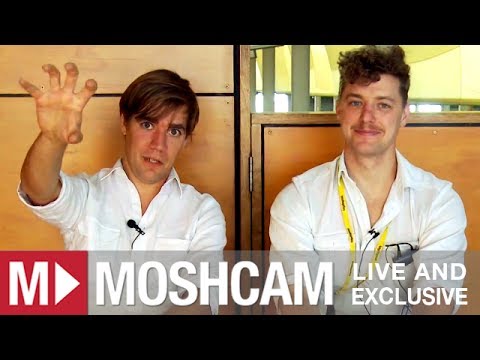 The Hives talk hot tubs, surfing and the Texas 2-Step | Moshcam