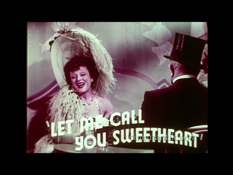 Official 1945 trailer thumbnail for Billy Rose’s Diamond Horseshoe showing Betty Grable and stage lights