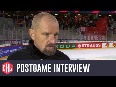 Postgame interviews: EHC Biel-Bienne - HC Košice