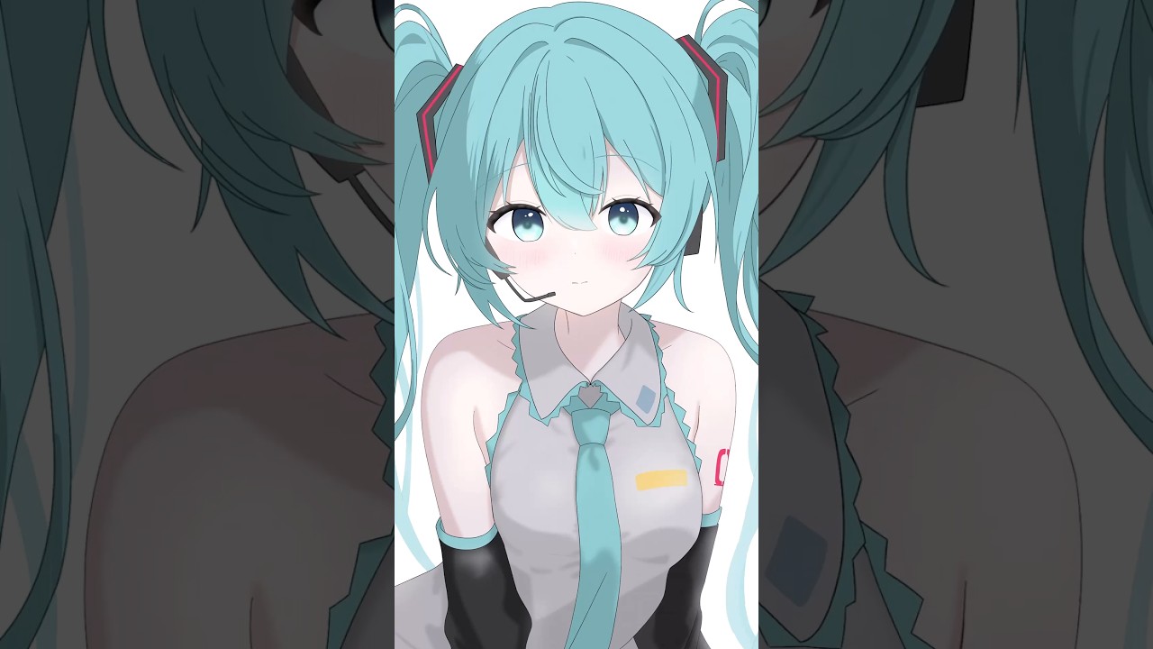 【ミクの日】💙🎧🎹 #初音ミク #illustration #shorts