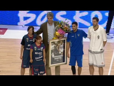 Tuenti Móvil Estudiantes, Real Madrid y la ACB homenajean a Fernando Martín