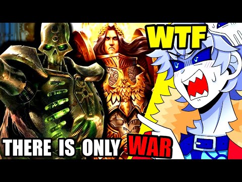 100% Blind Reaction To WARHAMMER 40k's Full Story & Lore...