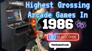 The 10 highest grossing Arcade games of 1986 #gaming #videogames #gameplay