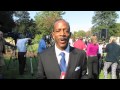 White House Doni Glover Reporting From First Lady S Let S Move Featuring Sesame Street