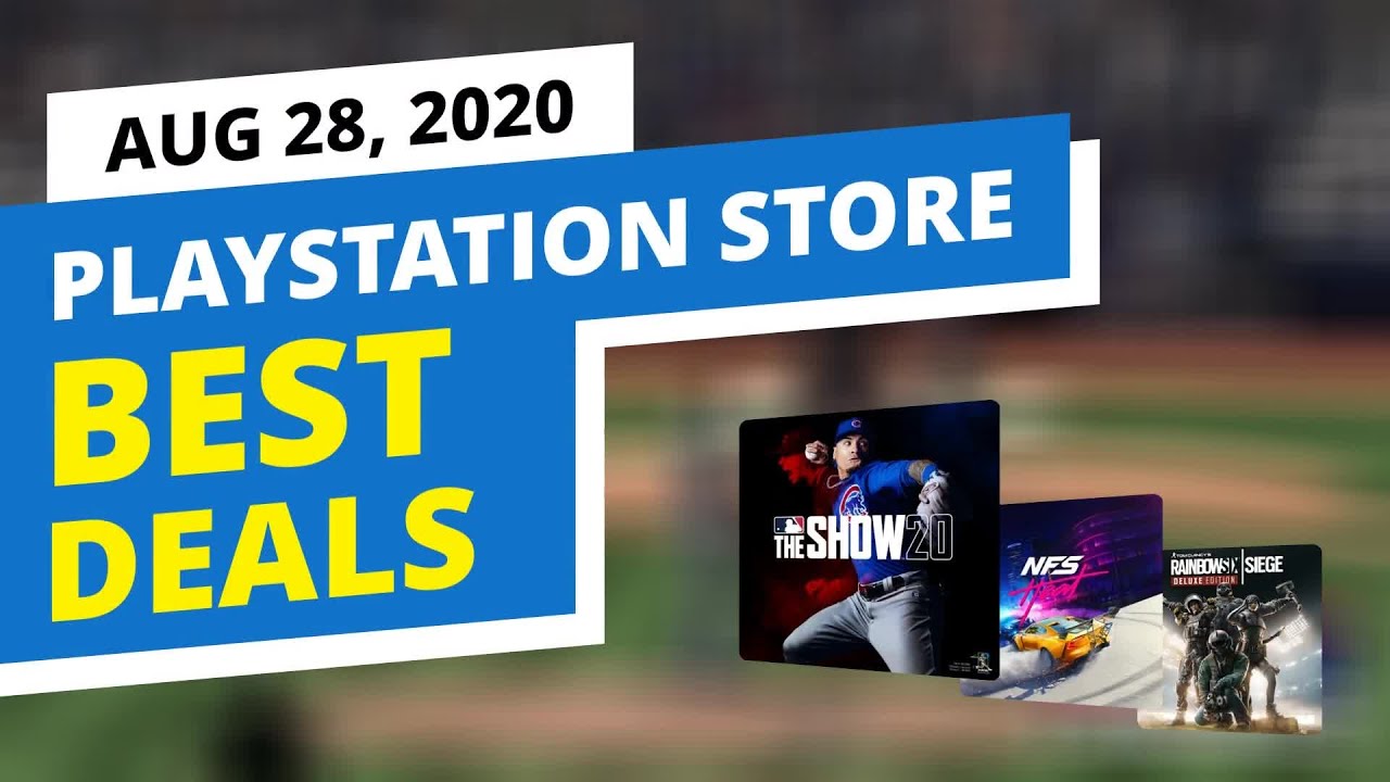 Best Deals in the official PlayStation Store, Aug 28, 2020