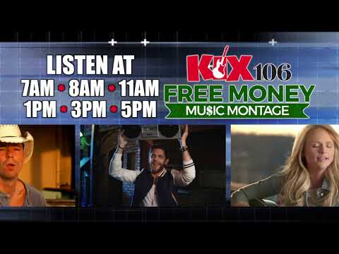KIX 106 - Free Money Music Montage :30