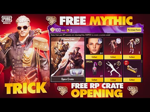 😱GOT FREE MYTHICS AND MATERIALS RP CRATE OPENING
