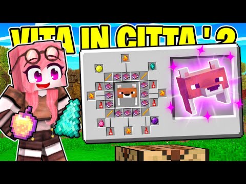 HO POTENZIATO L'ELMO DI PHERE NELLA VITA IN CITTÀ 2! - MINECRAFT Ep.83