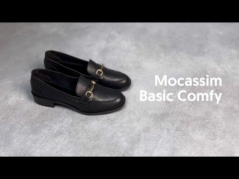 Mocassim Couro Basic Comfy