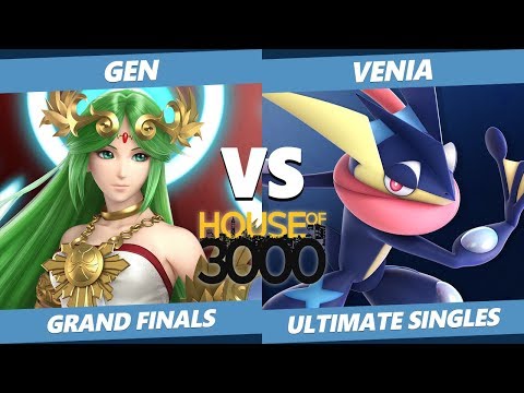 Smash Ultimate Tournament - Gen (Palutena) Vs. Venia (Greninja) SSBU Xeno 190 Grand Finals