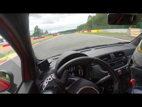Abarth 500 at Spa Francorchamps 04/08/17