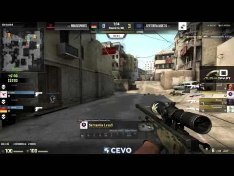 Sententia Mortis vs Mousesports Game 2 (CEVO-P CS:GO Season 8) - Helium & Launders