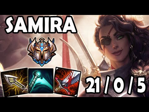 Samira vs Kaisa [ ADC ] Ranked Challenger EUW ✔️