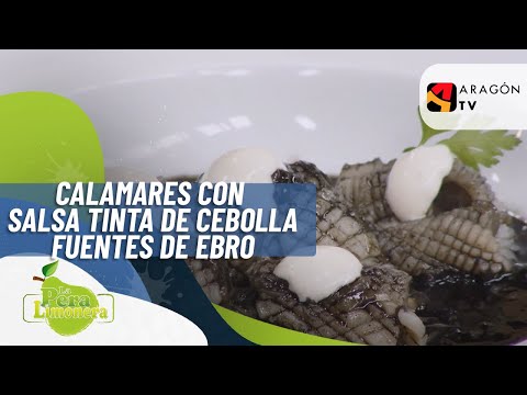 CALAMARES CON SALSA TINTA DE CEBOLLA FUENTES DE EBRO - LPL PGM 2184 RECETA 1