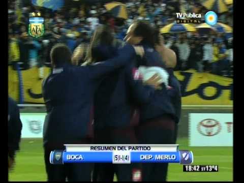 Copa argentina - Boca vs Deportivo Merlo 03-06-12