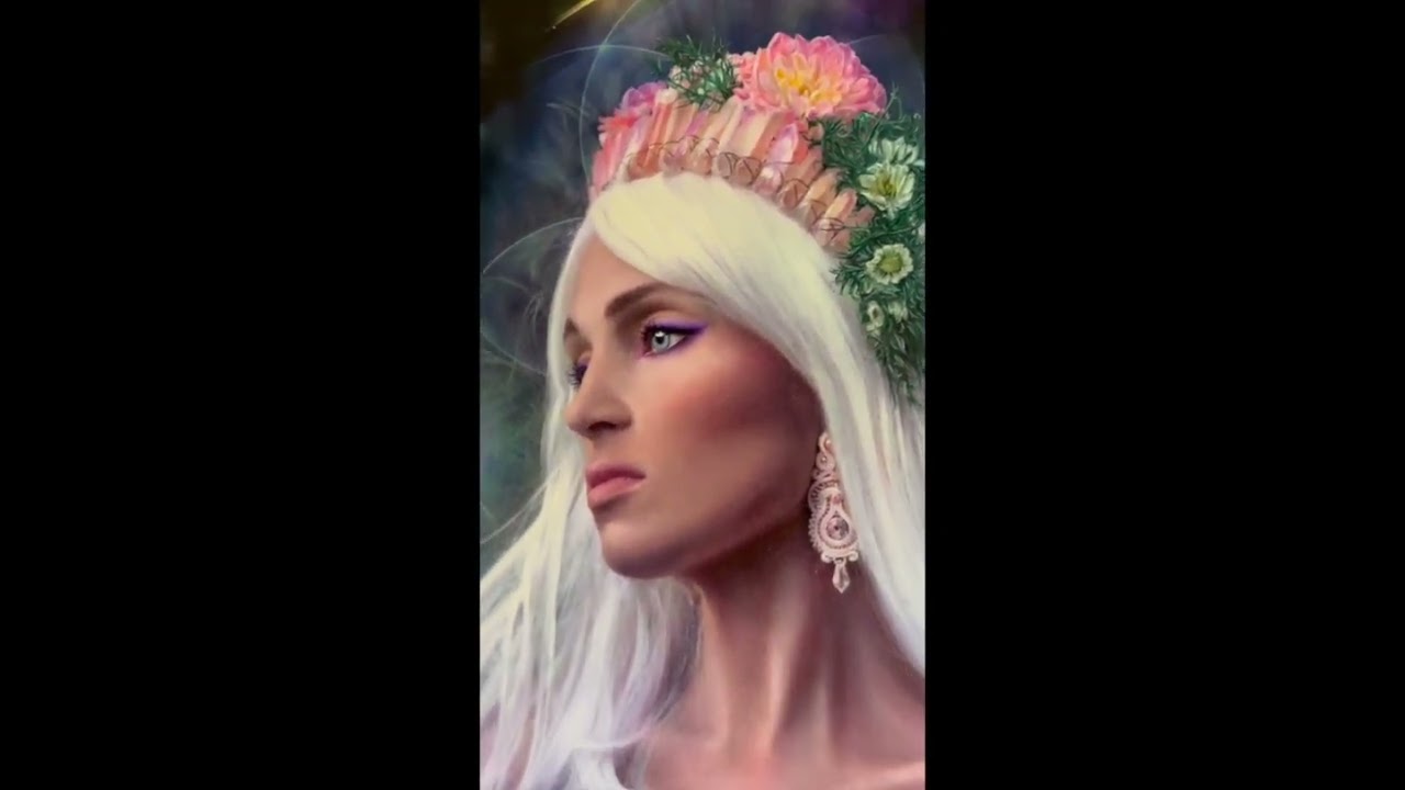 The Holy Duo — Persephone and Demeter hung side by side