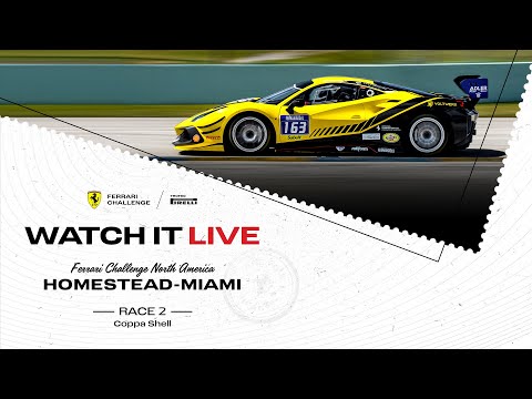 Ferrari Challenge North America Coppa Shell - Homestead-Miami, Race 2