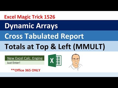 Comprehensive Excel Dynamic Array Formula Lesson The Power of Array Formulas EMT 1516