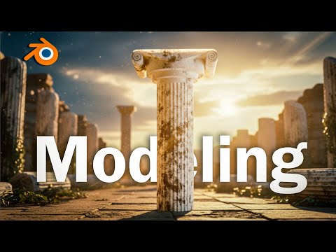 Greek Colom Modeling | Blender Tutorial | Ammar Khan