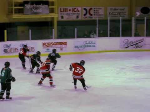 Lycksele SK U 14 bortamatch MG-Arvidsjaur 20100107.MOV