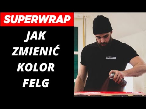 SUPERWRAP - Jak zmienić kolor felg - Instrukcja PL