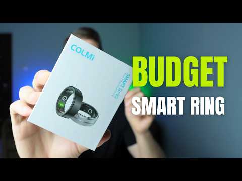 COLMI R10 Smart Ring, Smart Health Ring for Women, Features Heart Rate, Blood Oxygen, Sleep Monitoring, Pedometer, and Fitness Tracker, No Subscription Fee. (Silver, 10#) video review thumbnail