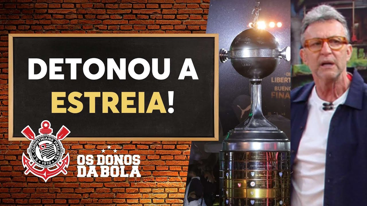 Neto detona Corinthians por atuação na estreia na Libertadores