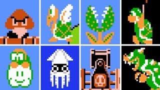 Super Mario Bros. - All Enemies