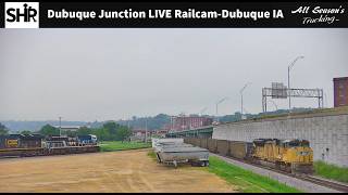 Dubuque Junction Live Railcam - Dubuque, IA #SteelHighway live webcam