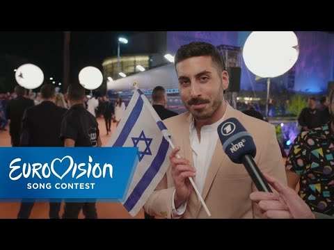 ESC 2019: Kobi Marimi aus Israel auf dem Orange Carpet | Eurovision Song Contest | NDR