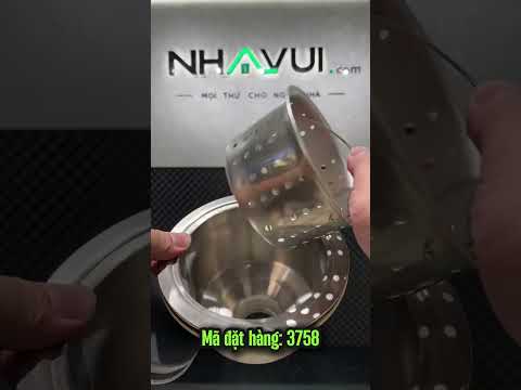 Bầu xả chậu inox phi 110 OEM TGCN-43489