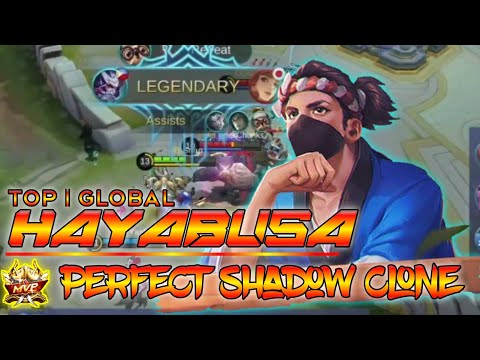 Perfect Shadow Clone - Hayabusa Gameplay by SNAP [Top Global Hayabusa]
