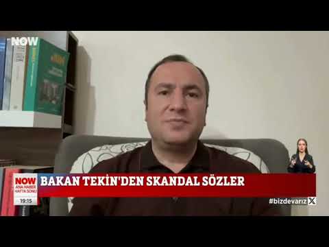 Genel başkanımız Kadem Özbay, Milli Eğitim Bakanı Yusuf Tekin`in laiklik ile ilgili yaptığı açıklamaları Now TV`de değerlendirdi. | EĞİTİM İŞ