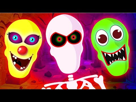 Midnight Magic | Part 11 | Funny Colored Glowing Faces Finger Family by Teehee Town