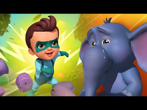 சிட்டியும் குட்டி யானையும் - Super Chitti Episodes | Tamil Rhymes & Kids Cartoons | Infobells