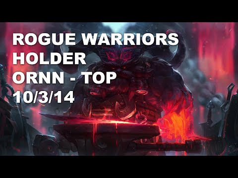 Rogue Warriors Holder Top Ornn vs Wukong - KR Challenger Patch 10.9
