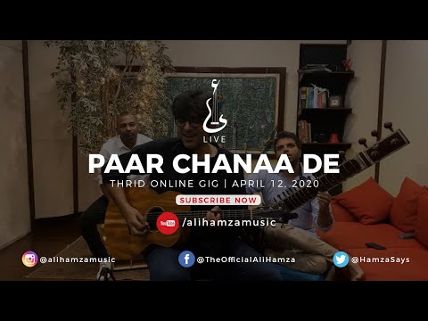 Ali Hamza | Paar Chanaa De | Live | Third Online Gig, April 12, 2020