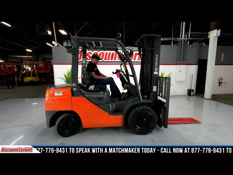 TOYOTA 8-Series 8FDU32 6,500 lb Diesel #0971 - Forklift for Sale