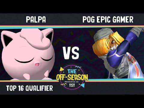 The Off Season - Top 16 Qualifier - Palpa (Jigglypuff) VS POG Epic Gamer (Sheik) - SSBM Melee