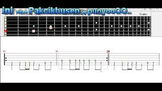 kord tab gitar girl friday   butterfingers