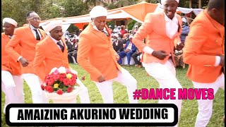 Akurino finest dancers with amazing moves at peter and carol wedding