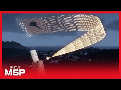 Ukraine Anti-air C-RAM Destroyed 2 Russian SU-35 Fighter Jet - Shot Down In Action - ArmA 3