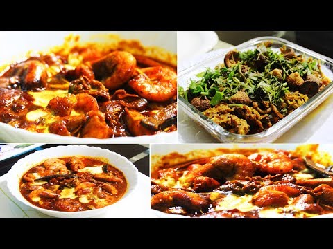 Indian Petmom Cooking | Chingrir (Shrimp) Malaikari | Kajoli Fish Curry | Bengali Fish Specialties Video