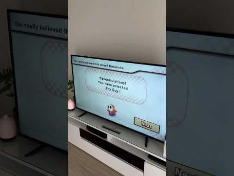 Unlock Shy Guy in Mario Kart Wii #shorts #viral #gaming #nintendo #mariokart #videogames #fake #joke