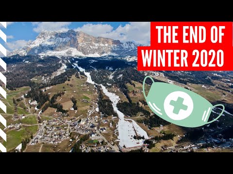 The end of the 2019/20 Dolomites winter season